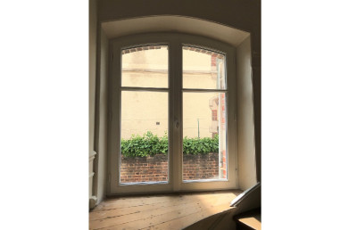 Fenêtres bois dépose totale laquée blanche