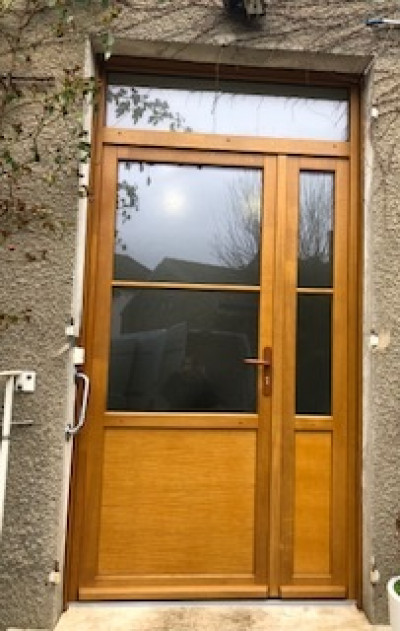 Pose d'une porte fenêtre à Coignières (78)