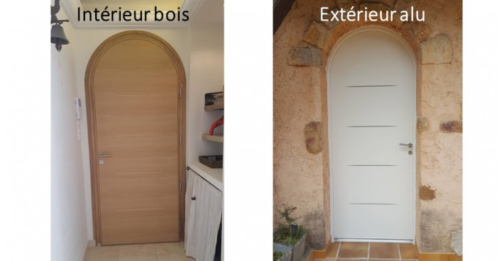 Remplacement d'une porte d'entrée par AZUR WINDOW Lorenove à Trets