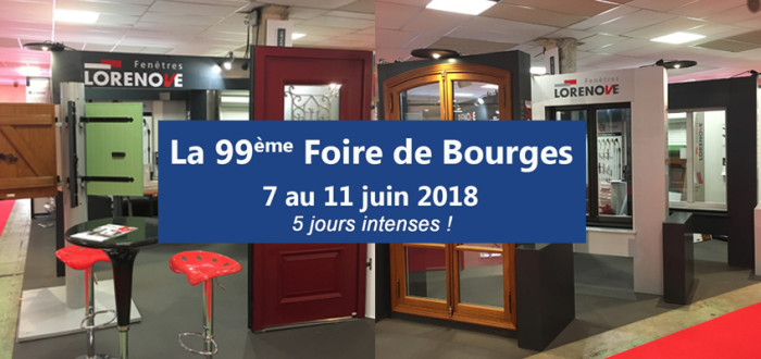 L'équipe Sevestre Menuiseries vous attend sur la Foire de Bourges 