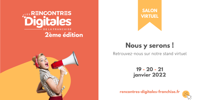 Retrouvons-nous lors des Rencontres Digitales de la Franchise !