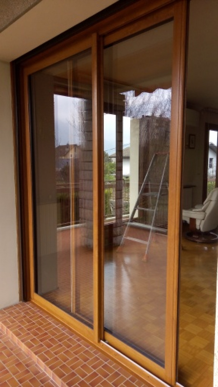 Pose d'une nouvelle fenetre PVC coulissante - Chambery