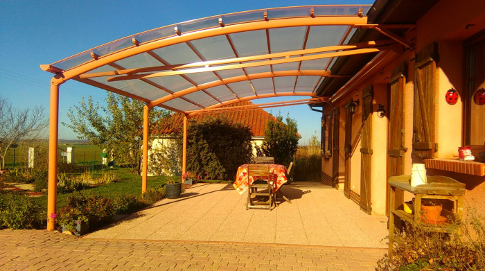 Pose d'une pergola en aluminium à Troyes