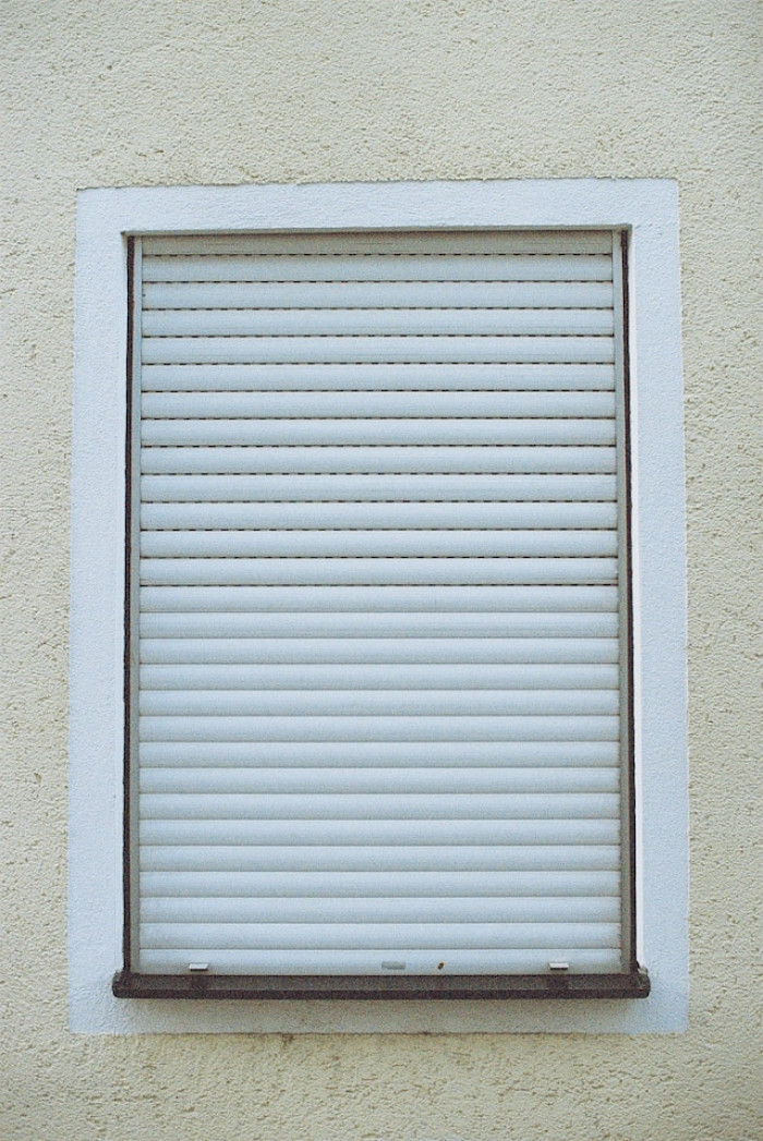 volet roulant blanc