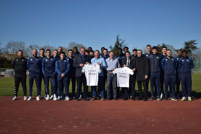 Photo groupe lorillard et c'chartres football