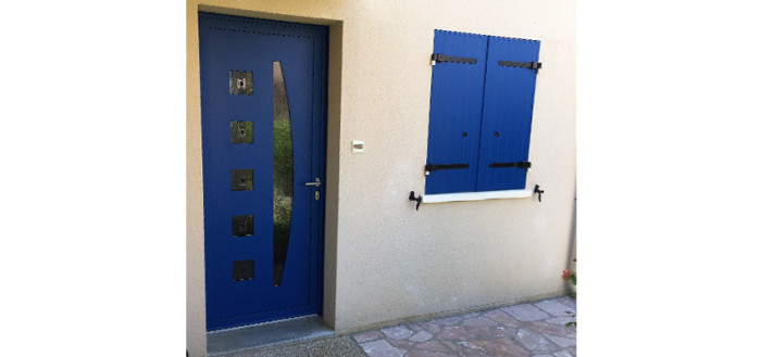 Pose d'une porte d'entrée et volets battants Moissy Cramayel / Melun