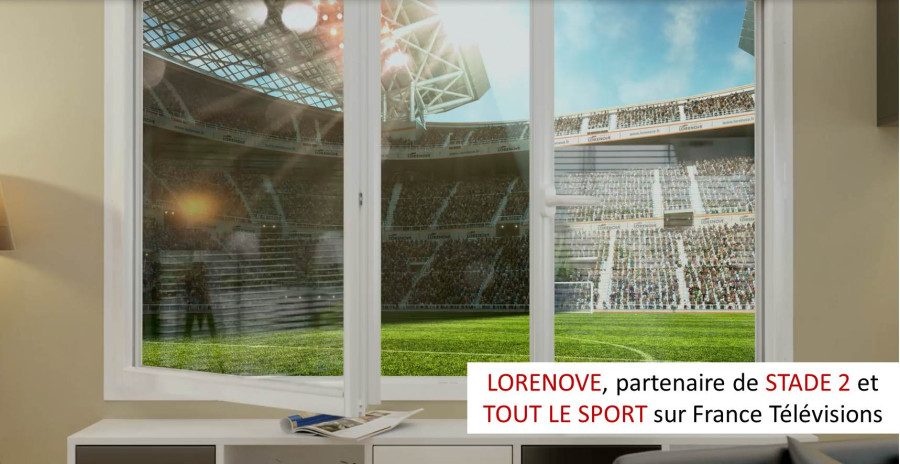 Lorenove, partenaire de Stade 2 et Tout le Sport sur France Télévisions pendant la Coupe du Monde