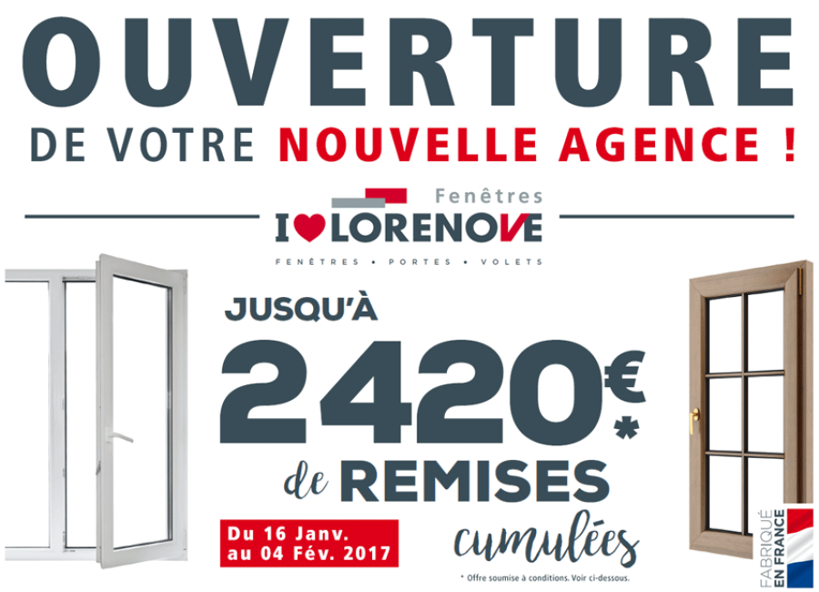 Offre ouverture : jusqu'à 2420 € de remises cumulées !