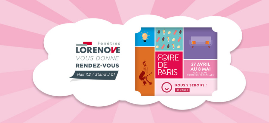 Lorenove sera présent à la Foire de Paris 2019 !