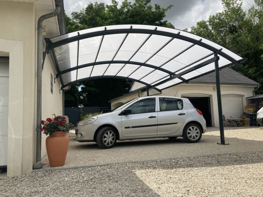 Pose d'un carport en aluminium à Troyes