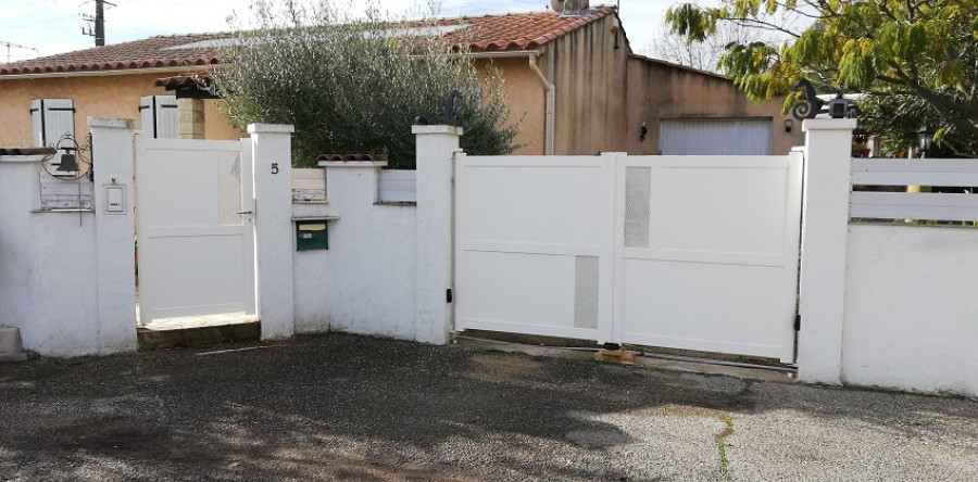 Pose de portail et portillon à Martigues (13)