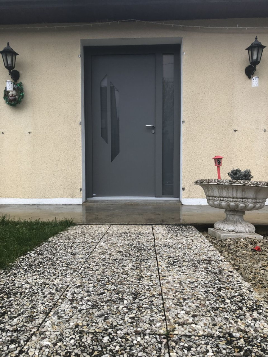 Porte d'entrée Aluminium