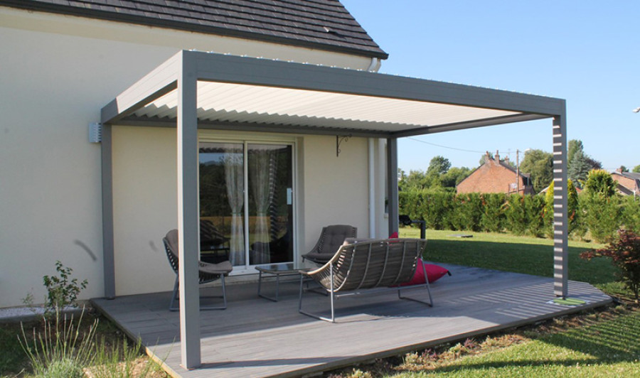 pergola bioclimatique motorisée