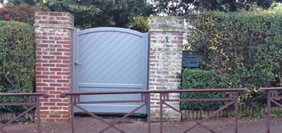 Pose d'un portillon par Lorenove SAINT VALERY EN CAUX