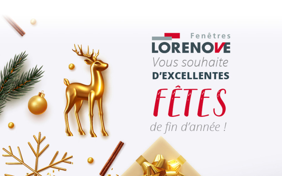 Lorenove vous souhaite de bonnes fêtes de fin d'année !