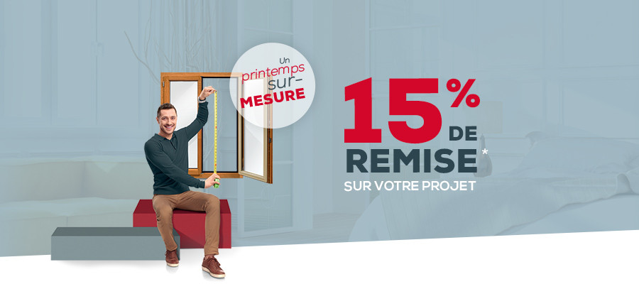 promo fenetre - 15% de remise Lorenove