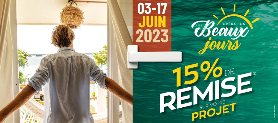 Pour fêter les beaux jours, Lorenove vous offre 15% de remise sur votre projet de rénovation !