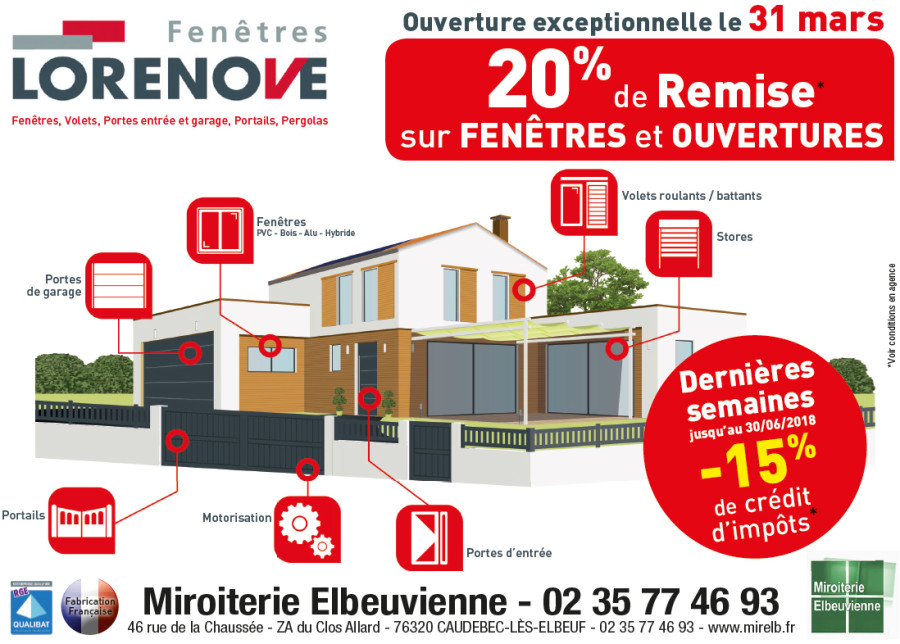 Opération Printemps Lorenove : Jusqu'à 20% de Remise !