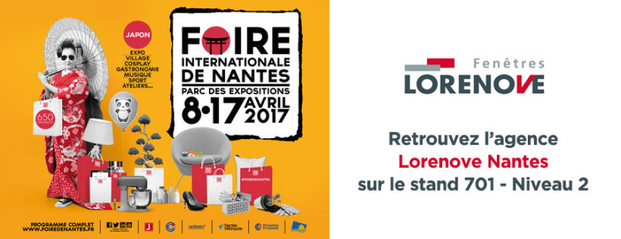 Retrouvez l'agence Lorenove Nantes à la foire de Nantes
