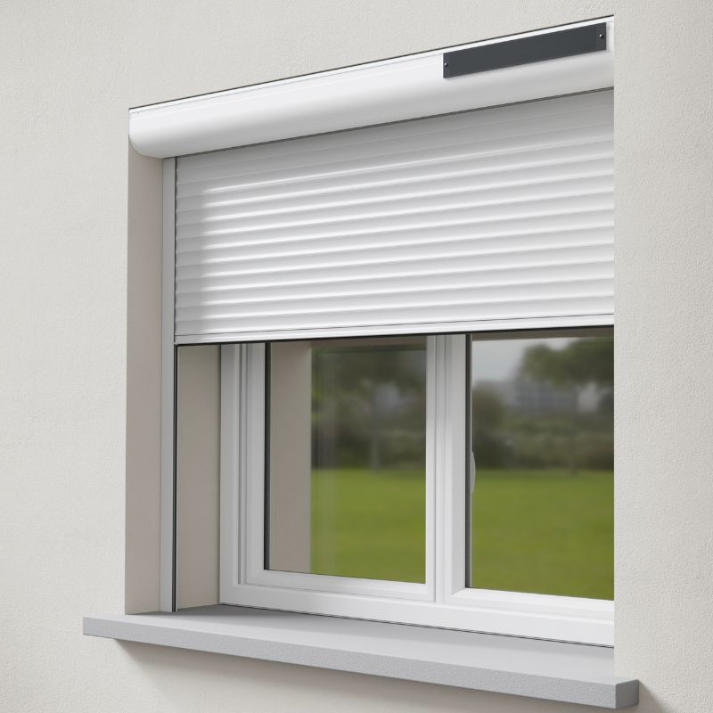 Fenetre Senlis PVC volet roulant solaire