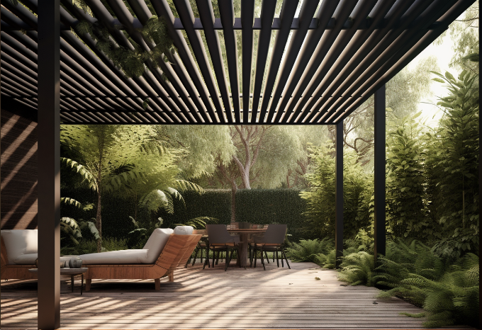 pergola bioclimatique