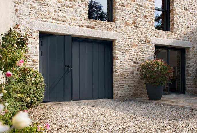 Porte de garage sur mesure : Enroulable, sectionnelle, basculante