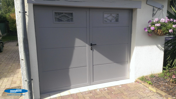 Porte garage battante pvc Clearance