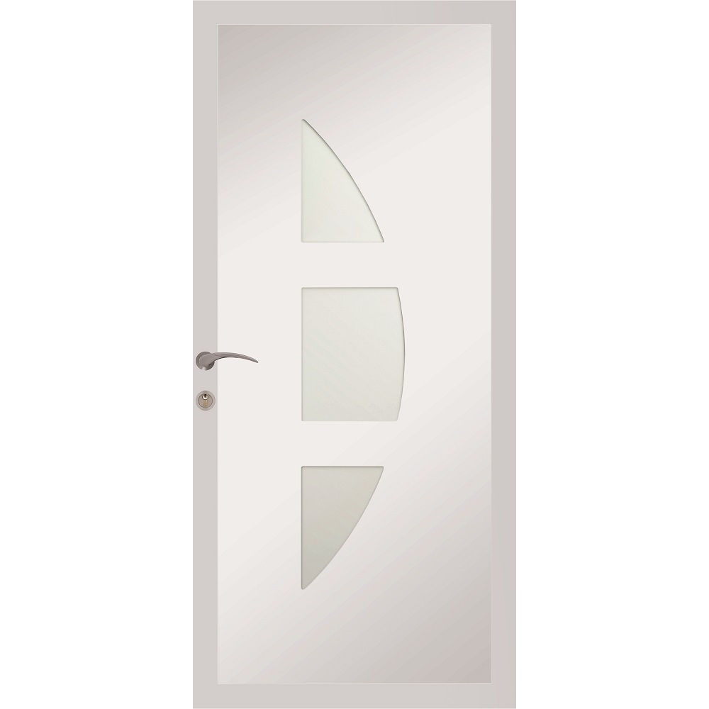 Porte d'entrée PVC Contemporaine
