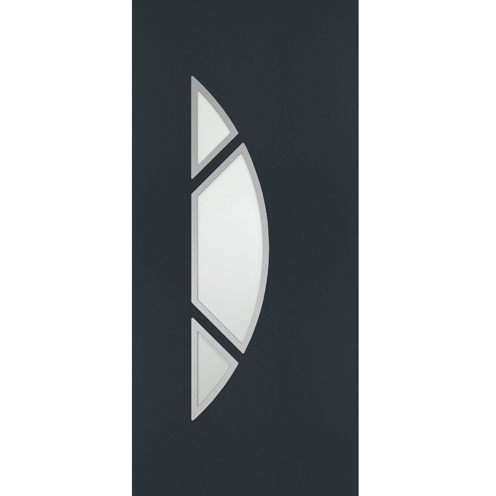 Porte d'entrée PVC Contemporaine
