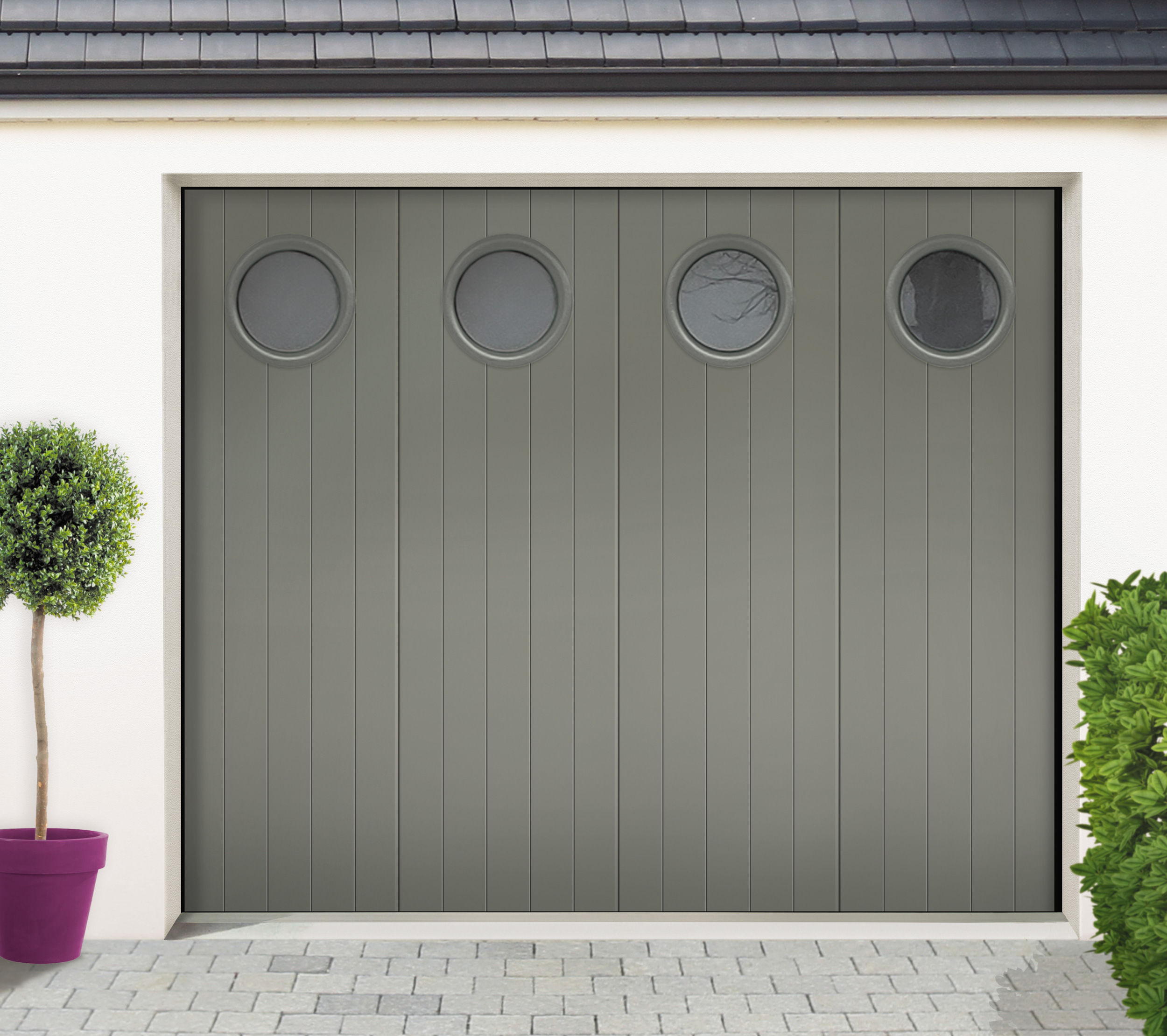 Porte de garage enroulable sur mesure par Lorenove